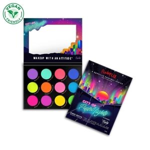 RUDE City of Pastel Lights Vibrant Eyeshadow Palette